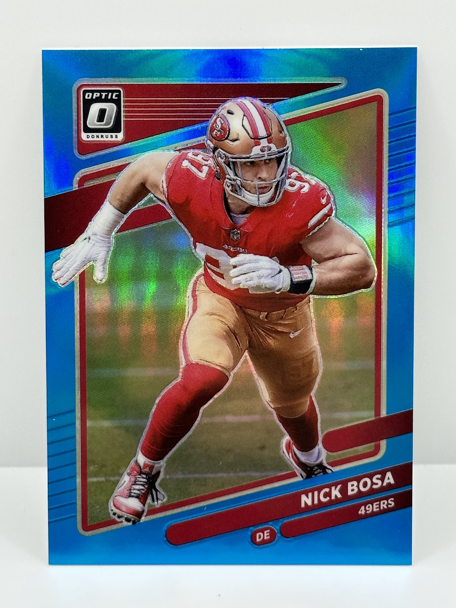 Nick Bosa, Teal Refractor /299