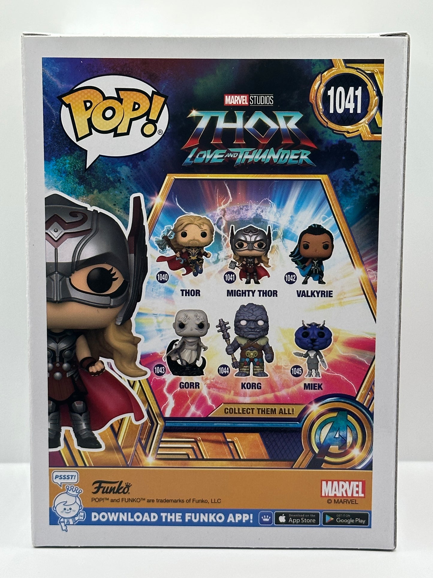 Funko Pop! Disney - Marvel - Thor Love and Thunder - Mighty Thor #1041 (NEW)