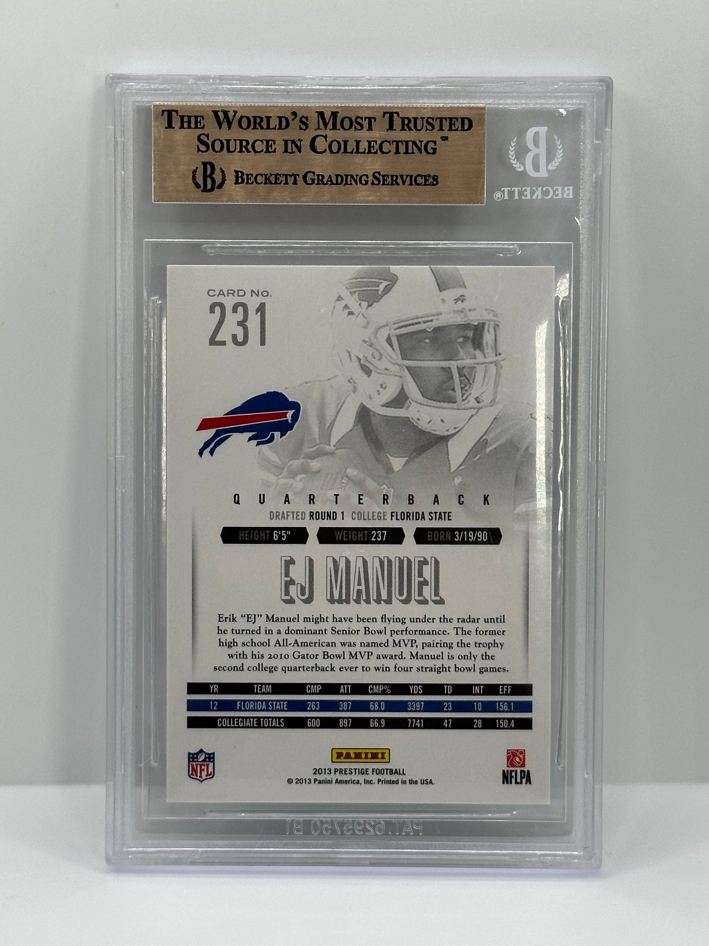 EJ Manuel, Extra Points RC BGS 9.5