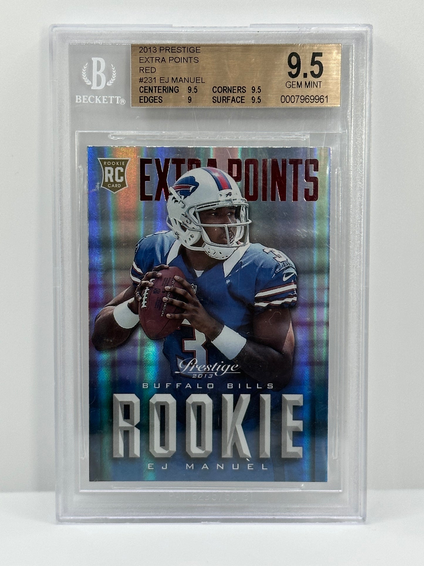 EJ Manuel, Extra Points RC BGS 9.5